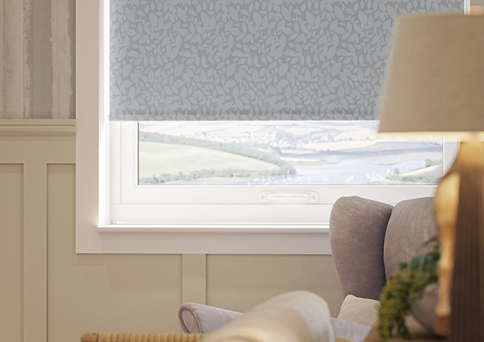Jasmine (Blackout), Silver - Twist&Fit Roller Blind - Image 5